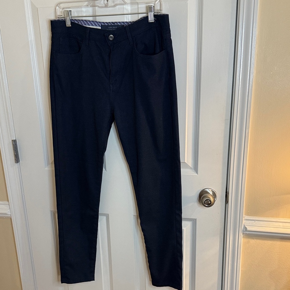 Zara Man Deep Blue Pants
